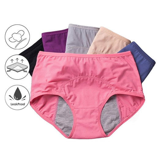 🎉Last Day Buy 5 Get 5 FREE(10 Panties)- Leak Proof Protective Panties