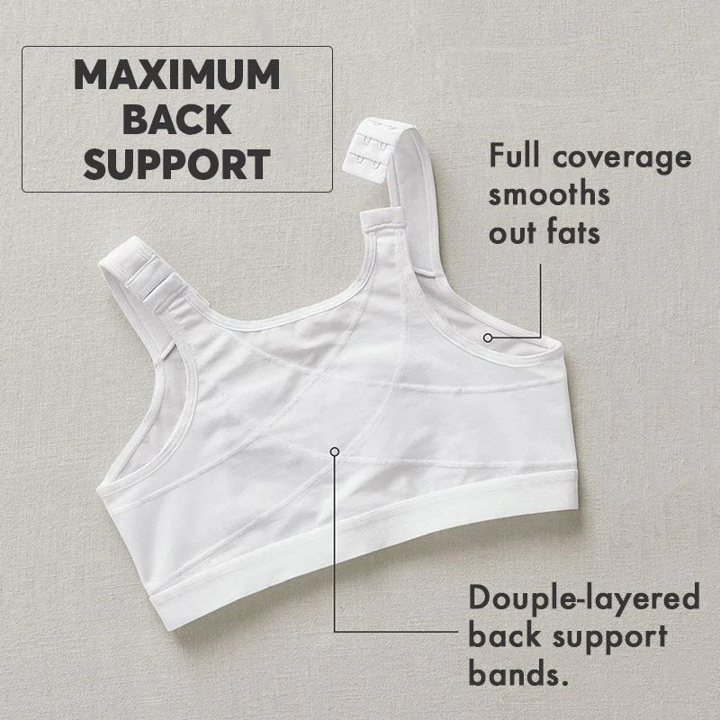 WOMEN'S 18-HOUR FRONT CLOSURE WIRELESS BACK SUPPORT POSTURE FULL COVERAGE BRA(BUY ONE GET TWO FREE)