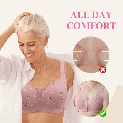 LAST DAY SALE 80% OFF – Comfortable & Convenient Front Button Bra