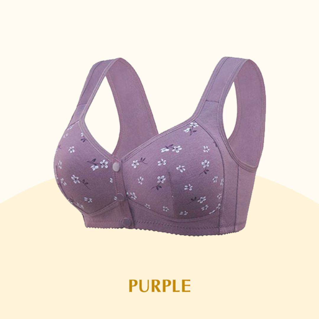 LAST DAY SALE 80% OFF – Comfortable & Convenient Front Button Bra